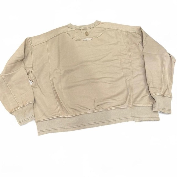 FP Movement by Free People Tan Oversized Boxy Hoodie - Picture 3 of 5